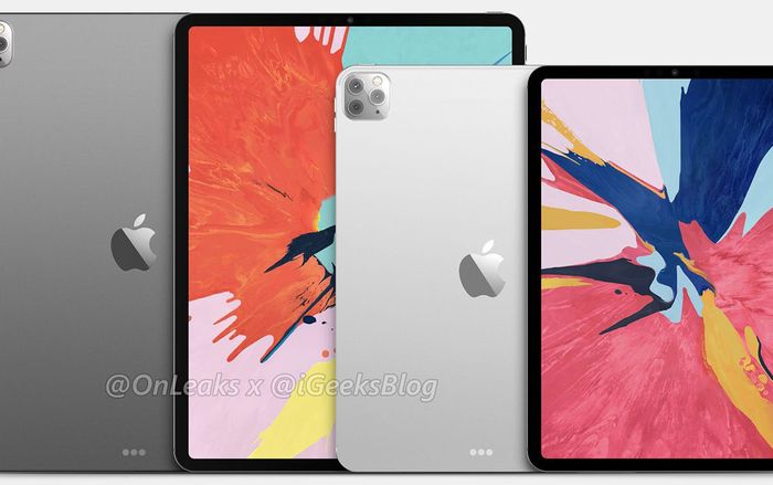Nóng: Thiết kế iPad Pro 2020 lộ diện, có cụm camera sau xịn xò không kém iPhone 11 Pro