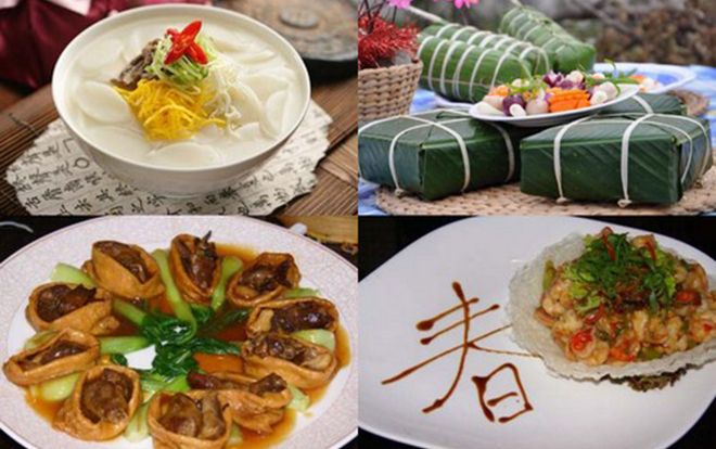 Có gì trên mâm cơm ngày Tết của người dân châu Á?