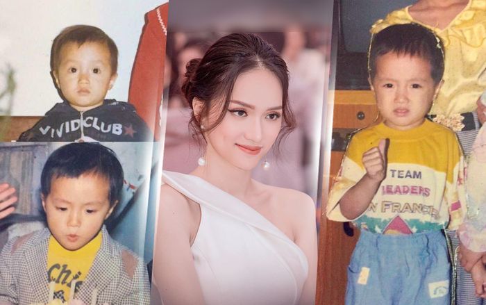 Hương Giang khoe ảnh sinh nhật ngày bé khiến fan 'bấn loạn' vì đáng yêu: Áo đóng thùng, mắt tròn xoe