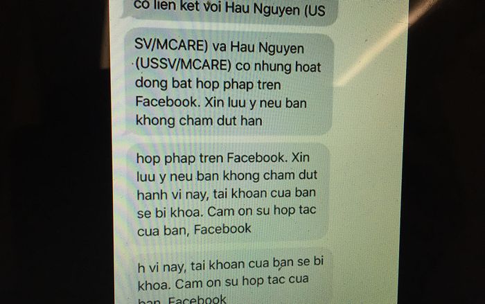 Nhiều người dùng Facebook Việt Nam bị khoá tài khoản vì lí do không liên quan