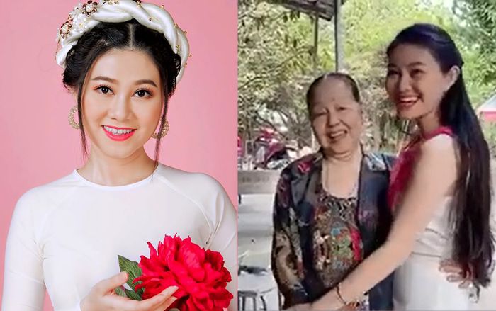 NSƯT Quế Trân tự tay nấu nui và tặng quà Tết cho những nghệ sĩ gạo cội tại Viện dưỡng lão