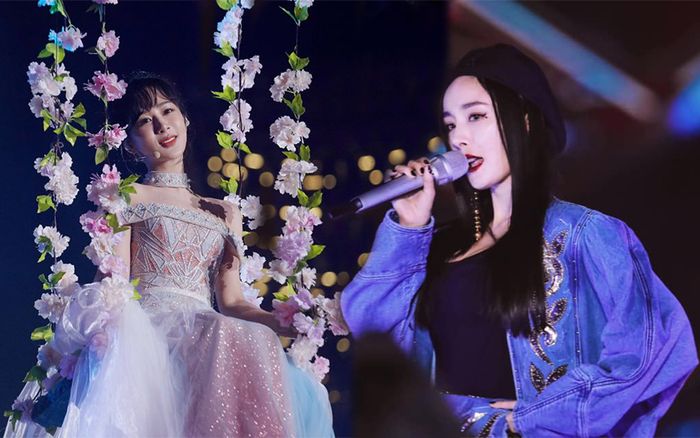 Dương Tử - Dương Mịch bị nghi ngờ hát nhép trong đêm Gala mừng xuân của đài Hồ Nam
