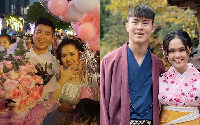 Sau màn cầu hôn thành công, cầu thủ Duy Mạnh nhanh chóng có hành động 'đánh dấu chủ quyền'