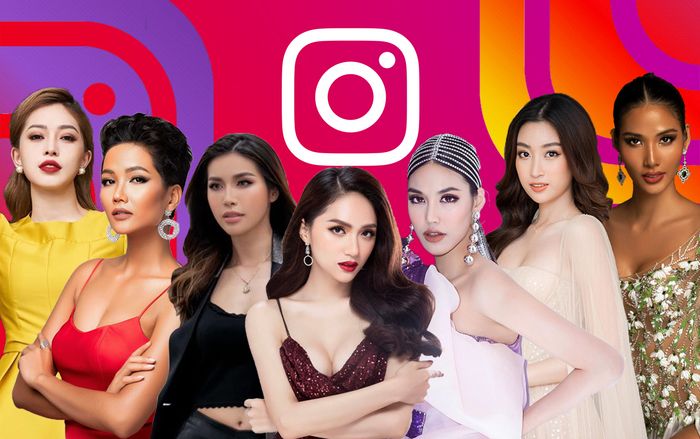 7 nàng hậu hot nhất Instagram: Hương Giang dẫn đầu, H'Hen Niê - Hoàng Thùy tăng vọt sau Miss Universe