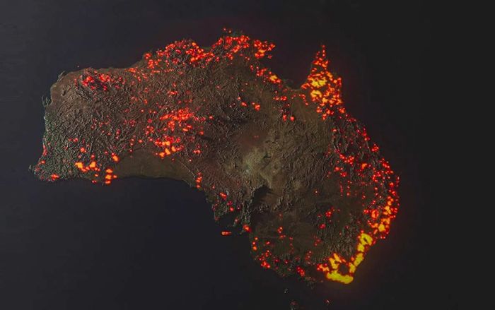 Sự thật về bức ảnh cháy rừng ở Úc đang được cư dân mạng chia sẻ trên mạng xã hội