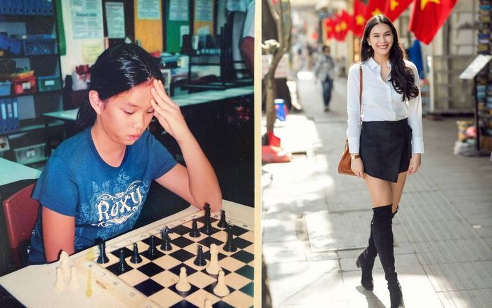 Con gái đầu của 'Nữ hoàng ảnh lịch' Diễm My khoe ảnh thuở nhỏ khiến dân tình xuýt xoa ngợi khen