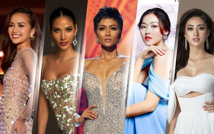 Hoàng Thùy - Lương Thùy Linh - Tường San - Ngọc Châu tranh vé vào Top 25 Timeless Beauty 2019