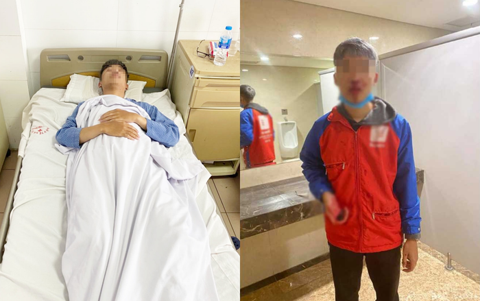 Công an lấy lời khai shipper bị người đàn ông lao vào đánh chảy máu mặt khi đi giao hàng ở KĐT cao cấp