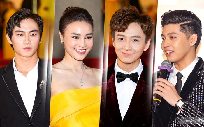 Thảm đỏ Mai Vàng: Ninh Dương Lan Ngọc đẹp quyến rũ, Ngô Kiến Huy cực kỳ cảnh bao