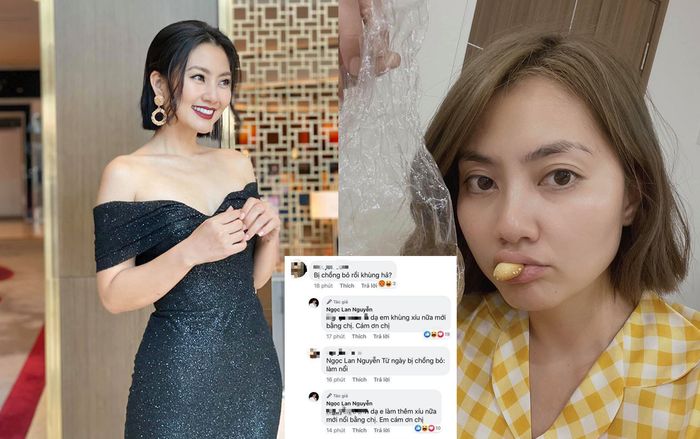 Ngọc Lan gay gắt 'đáp trả' dân mạng khi bị chê 'khùng' sau ly hôn Thanh Bình