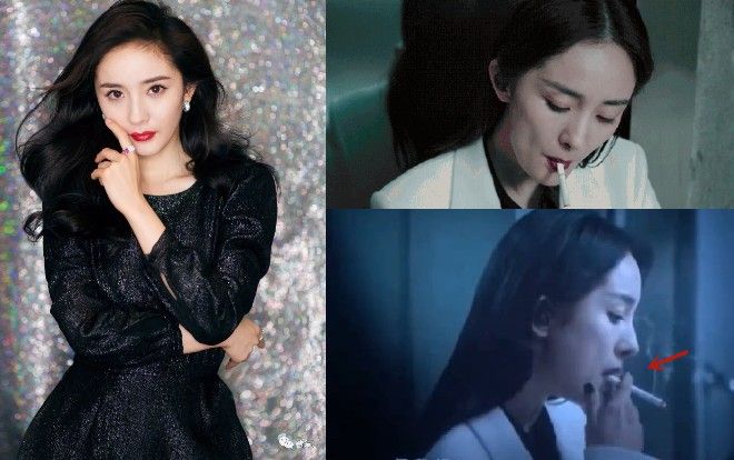 Dân mạng bình luận tích cực trước hình ảnh Dương Mịch hút thuốc trong phim điện ảnh mới