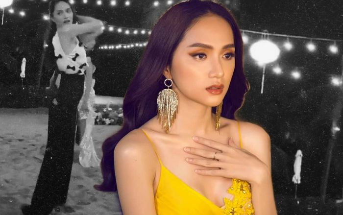 Trổ tài khiêu vũ, Hương Giang tự bàng hoàng vì cú trượt chân suýt… nguy hiểm