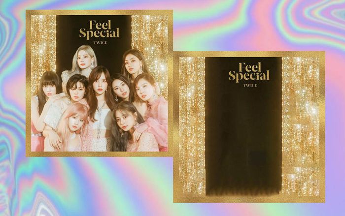 Fan hoang mang khi hình của TWICE bị xoá toàn bộ trên bìa album Feel Special được bán ở IRAN