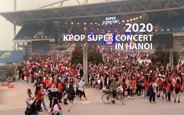 Cập nhật 2020 Kpop Super Concert trước giờ G: Mỹ Đình đông kín, hé lộ những hình ảnh đầu tiên về sân khấu chính thức