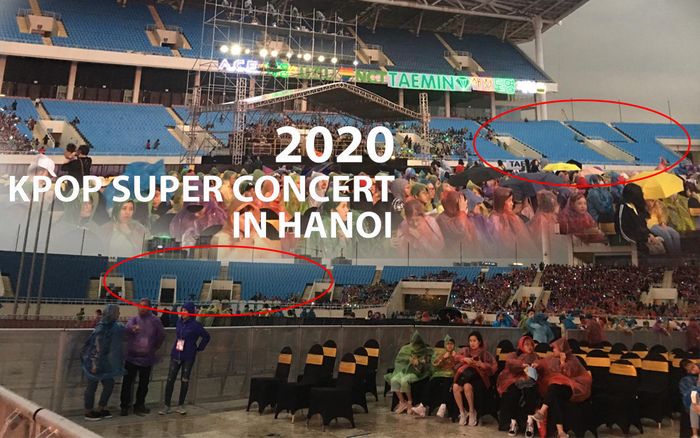 Khán đài 2020 Kpop Super Concert: Tưởng không trống nhưng lại… trống không tưởng