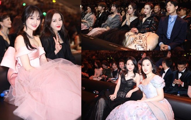 Đêm hội Weibo 2019: Loạt hình ảnh nghệ sĩ đứng chung dưới sân khấu đẹp mắt