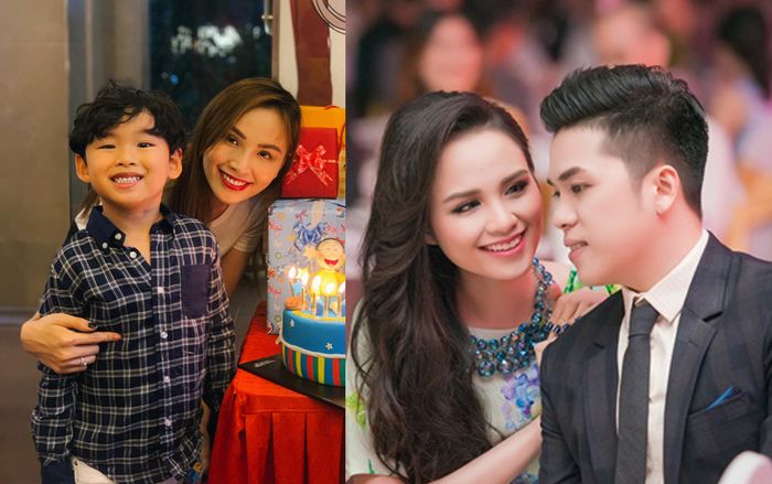 Ông xã Hoa hậu Diễm Hương vắng mặt trong sinh nhật con trai làm 'rộ' lại tin đồn ly hôn