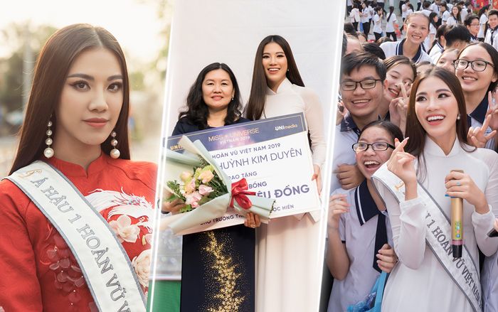 Á hậu Kim Duyên đẹp rạng rỡ, trao học bổng 80 triệu cho học sinh - sinh viên Cần Thơ