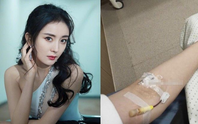 Dương Mịch tiện thể truyền nước biển khi quay hình ở bệnh viện, Tết âm lịch chỉ nghỉ 2 ngày