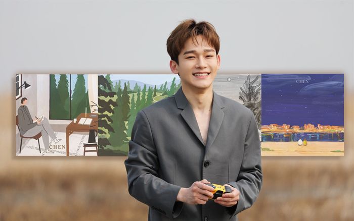 Câu chuyện tình yêu của Chen (EXO) từng được bật mí trong chính những bìa album này mà chúng ta không nhận ra