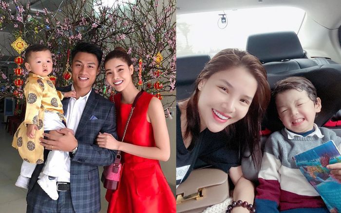 Kỳ Hân và Mạc Hồng Quân được dân tình khen ngợi khi quyết định đón con trai về Việt Nam ăn Tết