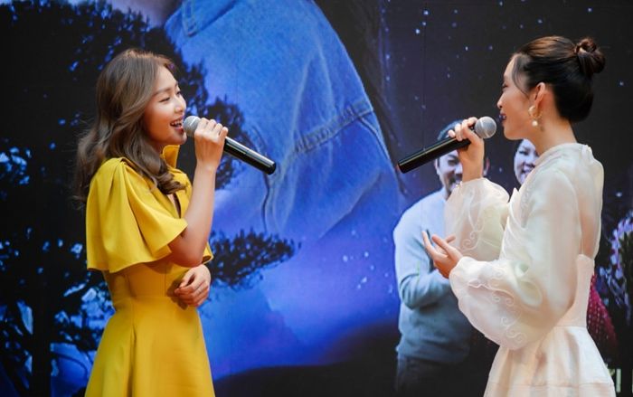 Juky San và Khả Ngân ngẫu hứng song ca, khán giả nóng lòng chờ đợi sản phẩm kết hợp từ bộ đôi