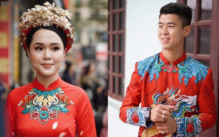 Quỳnh Anh bị chê kém sắc trong lễ ăn hỏi và phản ứng của Duy Mạnh được dân tình hết lời khen ngợi