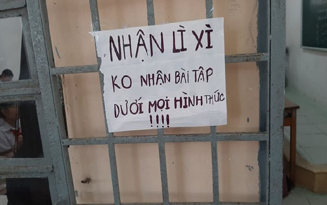 Học sinh treo ‘tối hậu thư’ khiến CĐM cười ngặt nghẽo: Đến cả giáo viên cũng phải chịu thua!