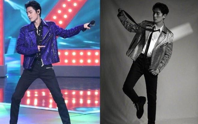 Khi hai đại nam thần 'đụng hàng': Tiêu Chiến điển trai, Chu Nhất Long lịch thiệp