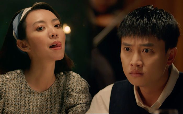 Đôi mắt âm dương: Cười banh nóc với màn thả thính trai trẻ Quốc Trường của 'chị Mười Ba' Thu Trang