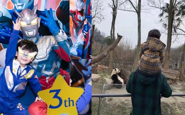 Chúc mừng sinh nhật con trai một cách riêng lẻ, Huỳnh Hiểu Minh và Angelababy chẳng hề đả động đến đối phương