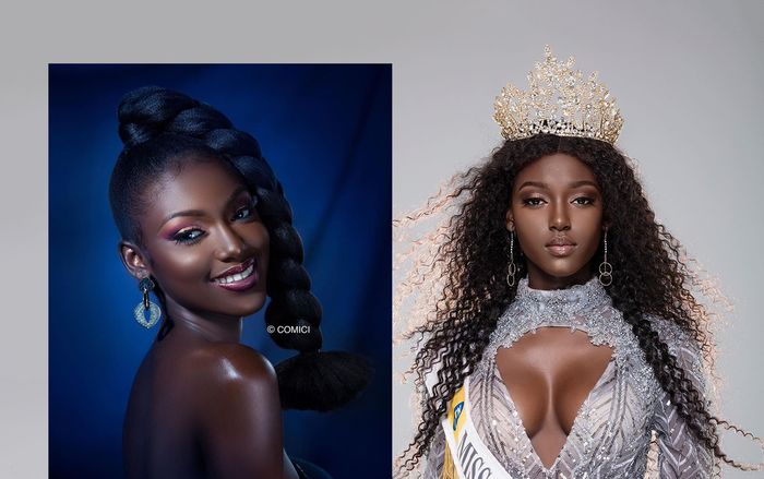 Nhan sắc không thể đùa của cô gái da màu vừa 'đá văng' Hoàng Thùy - Lương Thùy Linh ra khỏi top 25 Timeless Beauty