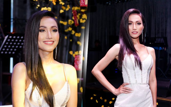 Hoài Sa chính thức là đại diện Việt Nam thi Miss International Queen, hát tiếng Anh đêm Tài năng