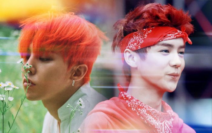 Khi các nam thần nhuộm tóc đỏ: 'Anh Long' vẫn cool ngầu như ngày nào, Luhan dễ thương vô đối