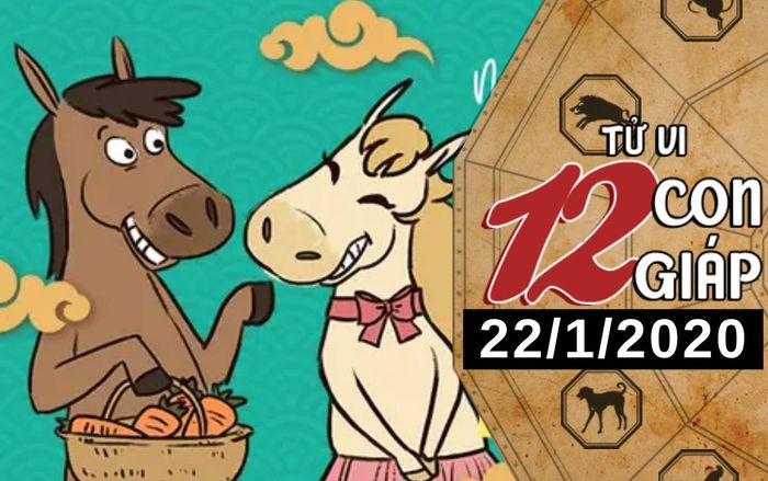 Tử vi thứ 4 ngày 22/1/2020 của 12 con giáp: Ngọ tình cảm tiến triển tốt, Tỵ có quý nhân phù trợ