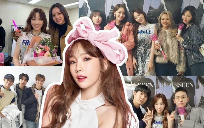 Nhìn dàn nghệ sĩ xị-thôi-rồi đổ bộ concert của Taeyeon (SNSD) mới thấy cô nàng được 'sủng ái' đến mức nào