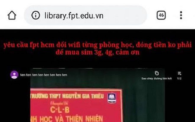 Ngán ngẩm tình trạng wifi của trường quá chậm, Sinh viên ĐH hack website trường