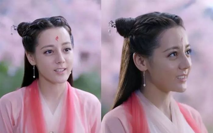 Trong 'Tam sinh tam thế: Chẩm thượng thư', Địch Lệ Nhiệt Ba trở nên kém sắc hơn so với thời 'Thập lý đào hoa'