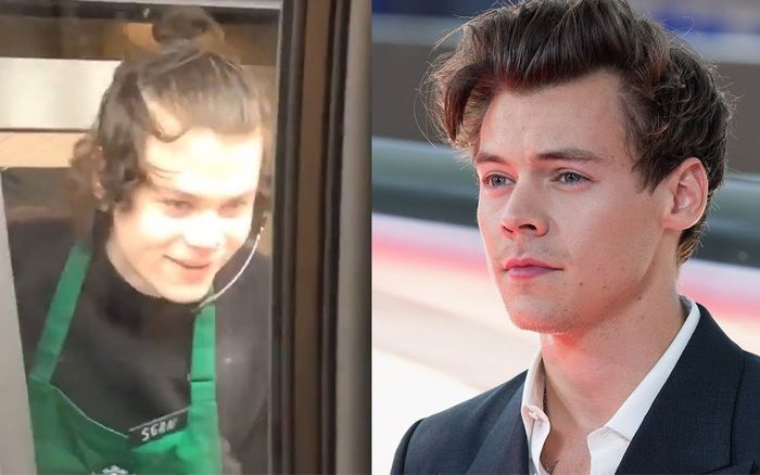 Cộng đồng mạng xôn xao khi phát hiện người em 'song sinh' bị thất lạc của Harry Styles tại… một cửa hàng thức uống