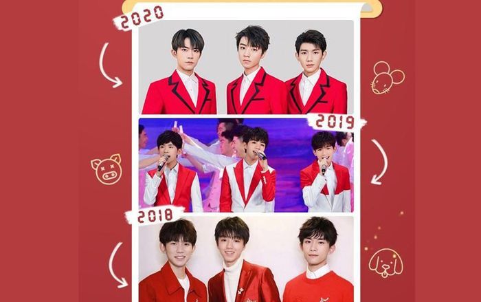 Ra mắt 6 năm, lên Xuân Vãn 5 lần liên tiếp đã chứng mình được tầm cao quốc dân độ của TFBOYS