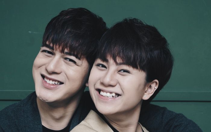 Bảo Hân, Quang Anh dành tặng fan bộ ảnh 'đôi chim ri' tái ngộ ngày đầu năm mới