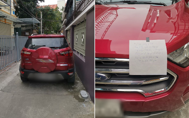 Đỗ xe thiếu ý thức, tài xế nhận 'cái kết đắng' ngay đầu năm mới