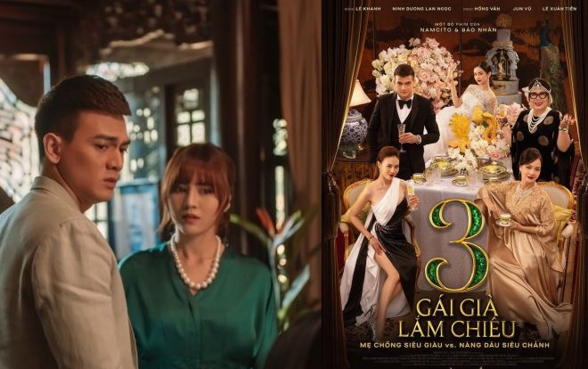 'Gái già lắm chiêu 3' hơn gì phần 2 ngoài bối cảnh xa hoa, tráng lệ?