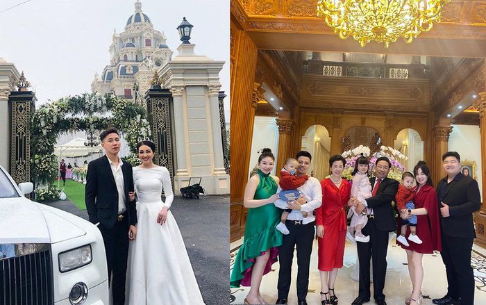 Khoe ảnh đón Tết, 'cô dâu 200 cây vàng' ở Nam Định hé lộ không gian hoành tráng trong biệt phủ 7 tầng