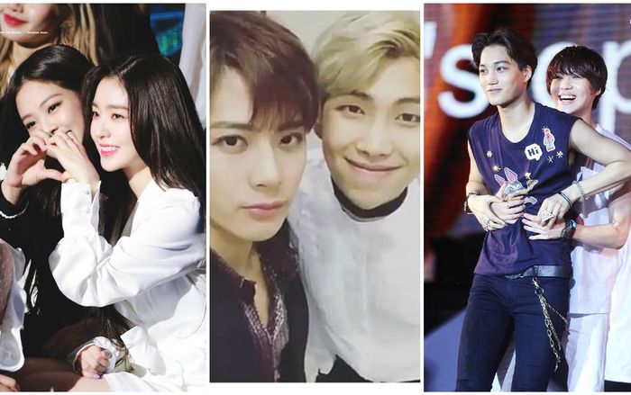 Những cặp bạn thân trong Kpop được các fan yêu thích