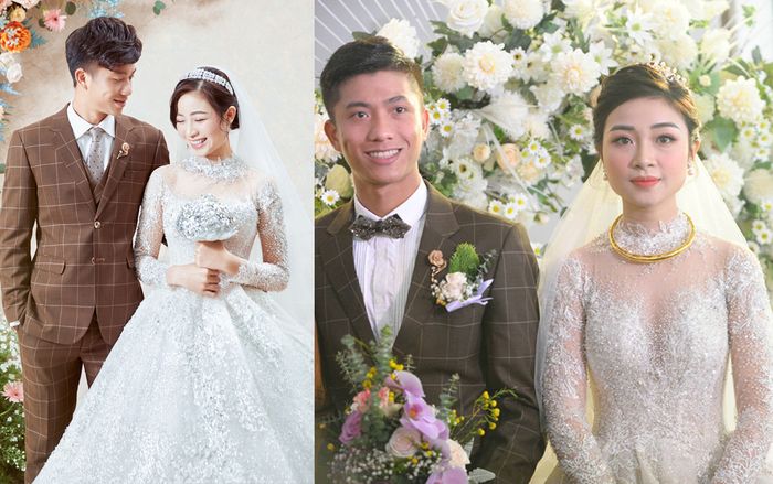 Cô dâu Nhật Linh xinh đẹp bên chú rể Văn Đức trong ngày cưới