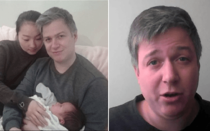 Người đàn ông đau đớn khi phải bỏ lại vợ con nếu muốn rời khỏi 'ổ dịch' Vũ Hán