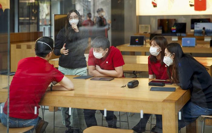 Virus corona bùng phát mạnh khiến Apple phải đóng tất cả cửa hàng ở Trung Quốc