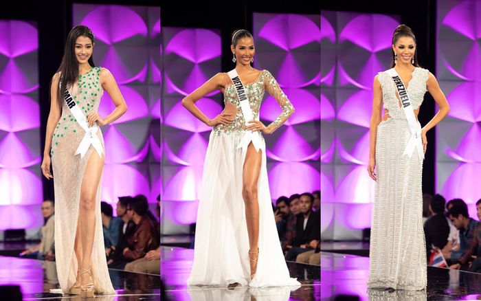 'Soi' lại 14 váy trắng ở Miss Universe 2019, Hoàng Thùy độc lạ nhất khi kế thừa tuyệt tác huyền thoại của đàn chị