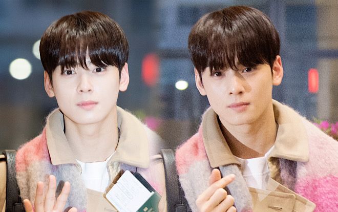 Knet sốc khi Cha Eun Woo (ASTRO) hóa thiên thần, bừng sáng ở sân bay giữa đại dịch virus corona